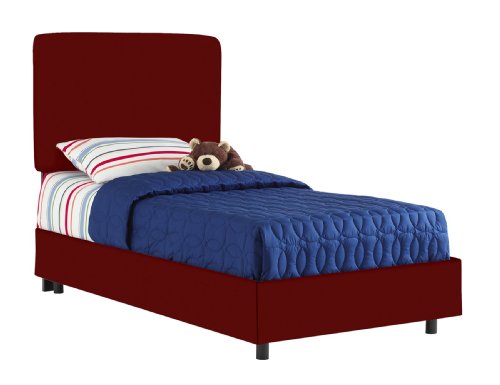 Amazon Com Aaron S Full Kids Bed By Skyline Furniture In Cardinal