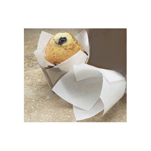 Novacart Tulip Baking Cup, White (200, 2-3/4