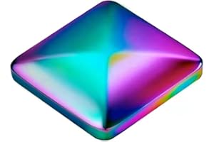 BWBMSOW Kinetic Desk Overturn Spinning Toy, Metal Fingertip, Decompression Pocket Kinetic Energy, Office Stress Relief Rotary Toys(Colourful)