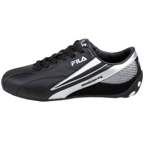 Fila Big Kid Honda Racing F1 Team Low Sneaker,Black/White