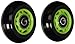 Razor PowerWing DLX Replacement Rear Wheels - Green