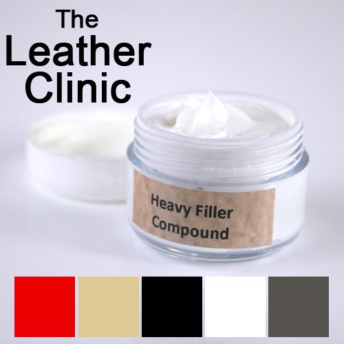 Leather Repair Filler Compound For Cracks Burns And Holes Ivory