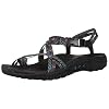 Skechers-Womens-Reggae-Islander-Multi-Strap-Toe-Thong-Slingback-Sandal