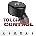 ALOFOX Touch-Sensitive Control Buttons Bluetooth earpiece, Mini Waterproof Bluetooth Earbud Wireless Headphone with 6 Hour Playtime Car Headset with Mic for iPhone and Android Smart Phones (One pcs)