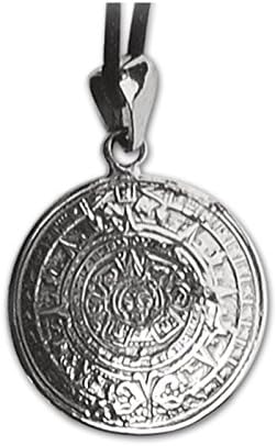 etNox by ECHT - Aztec Calendar Pendant - magic and mystic - Sterling Silver - K718