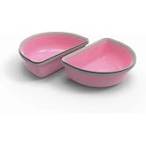 SureFeed Half Bowl Pink