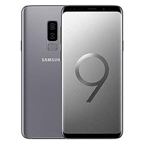 Samsung Galaxy S9+ Plus (6.2", Dual-SIM/Hybrid-SIM) 256GB SM-G965F/DS Factory Unlocked (Titanium Grey) - International Version - No Warranty in The USA - GSM ONLY, NO CDMA