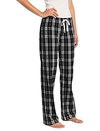 Pantalón a cuadros de franela para dama del distrito