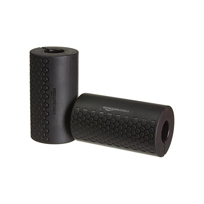 Amazon Basics Dumbbell and Barbell Grips, Multiple Sizes Home Gym