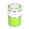 Stapelbaar met dubbele handgrepen Isolatie Thermo-thermische lunchcontainer, lunchbox, volwassenen Office Camping…