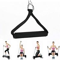 VIFERR Fitness Rope Attachment Bar Hand Gripper Dip Station Gym Fitness Resistance Rope Handlebar 1 Pcs