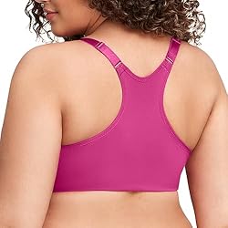 Glamorise Full Figure Plus Size Front-Closure