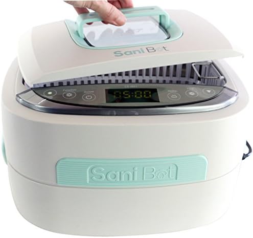 Sani Bot CPAP Mask Sanitizer Cleaning Machine | CPAP Equipment Disinfection | Uses Water and Powerful Cleansing Tablets | Simple, Efficient, and Automated Cleaner (Mint) (Mint)