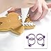 24 Pieces Icing Bag Ties Silicone Decoration Bag Ties for Cupcakes Cookies and Pastry (Light Purple)