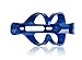 Basecamp Mountain Bike Bicycle Cycling Plastic Water Bottle Holder Cages Pack of 3 with 6 Screws Cycling Equipment Bike Accessories (Blue)