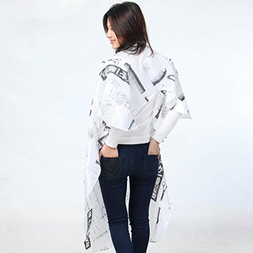 Chartsea Hair Salon Cutting Barber Hairdressing Cape For Haircut Hairdresser Apron Sketch (A) - Thumbnail 7