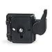 Konsait Black Camera 323 Quick Release Plate with Special Adapter (200PL-14) use for Manfrotto 323(New Version) primary