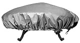 Leader Accessories 100% Waterproof Heavy Duty Outdoor Patio Round Fire Pit Cover 44" Diameter