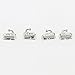 80 pieces of Orthodontic Roth 0.022 Tubes Dental First Molar Bonding Single Tubes non convertible Buccal Tubes 20 Sets Number Marked