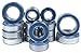 Vaterra Ascender Front & Rear Axle Sealed Bearing Kit Set (16 Bearings)