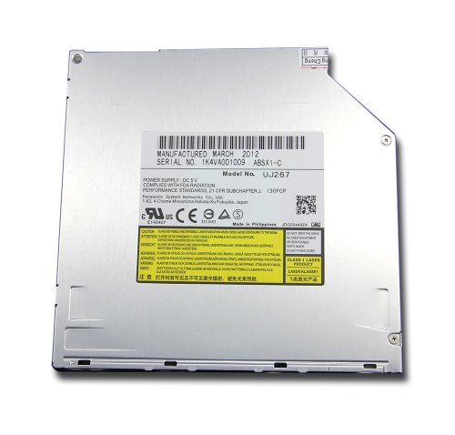 New Panasonic UJ267 UJ-267 9.5mm SATA Slot-in 6X 3D Blu-Ray Burner BD-RE 4X BDXL BD-R XL TL QL DL Dual Layer Recorder Super Slim Internal Optical Drive