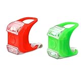 Mudder Boat Bow LED Navigation Light, 2 Pack (Red and Green)