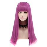Yuehong Long Straight Anime Adult Fashion Women's Cosplay Wig Party Wig