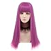 Yuehong Long Straight Anime Adult Fashion Women's Cosplay Wig Party Wig