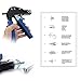 Farmunion Setting Tool Heavy Duty Gun Hollow Wall Metal Cavity Anchor Plasterboard Fixing