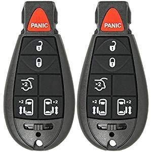 SaverRemotes 6 Button Key Fob Compatible for 2008-2015 Chrysler Town and Country，2008-2014 Dodge G - //medicalbooks.filipinodoctors.org