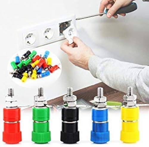 20Pcs Binding Post Terminal,Pin Connectors Terminate Banana Plug ...