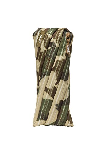 ZIPIT Camo Pencil Case, Green Camouflage - Thumbnail 3