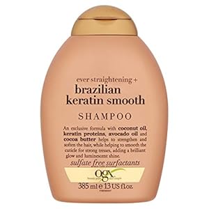 Image of OGX Ever-Straightening + Brazillian Keratin Therapy Shampoo, 13 Ounce