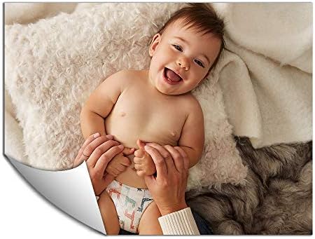 SIGNFORD Custom Wall Paper Small Wall Mural Personalized Wall Art with Your Baby Photos Removable Wall Decoration for Bedroom Living Room - 24x32 inches