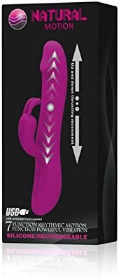 7 Modes Wireless Rhythm Auto Up &amp; Down Movement Rabbit Thruster,Waterproof viberate toys for women