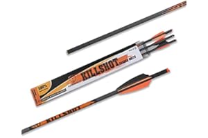 ASODROCK Crossbow Bolts 20 Inch 400 Grain Carbon Crossbow Arrows .003/.001 Straightness with 3 Inch Vanes, Moon Nock (Pack of 6)