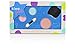 Luna Star Naturals Klee Girls Makeup Combo, Times Square Flair Baby Blue/Pink Shadow/Sandy Pink Blush, 3 Ounce, Powder