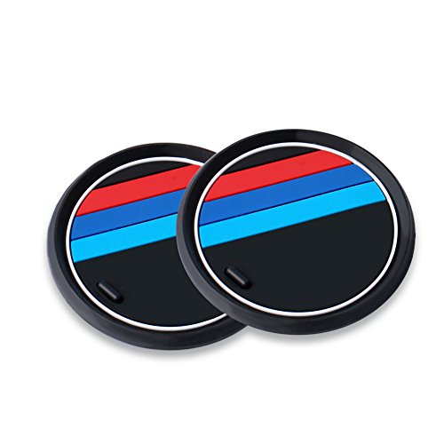 2 Sottobicchieri Anti-Scivolo In Silicone Per BMW Serie 1,3,5,7,X1,X3,X5... - Foto 3
