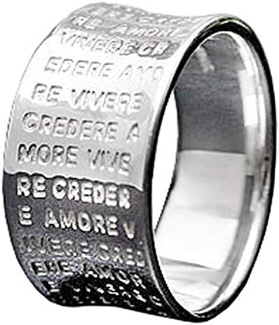 Amazon R0600 15 ブランド名 2pieces シルバーアクセサリー シルバーリング 指輪 メンズ リング メッセージ ローマ字 15号 リング 通販