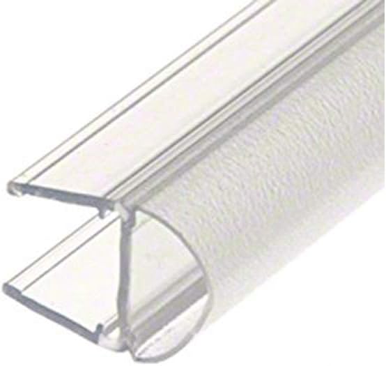 CRL Translucent Vinyl Bulb Seal for 3/8" (10mm) Glass 84 in Long