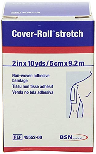 9116385 PT# 45552 Bandage Cover-Roll LF Elastic Adhesive 2x10yd Stretch White Ea Made by BSN Medical, Inc by BND-BSN Medical, Inc