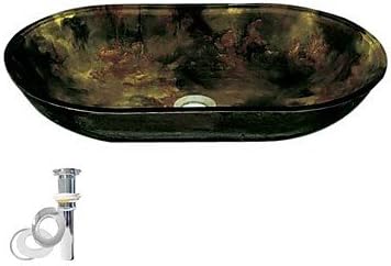 Rectangular tempered glass wash basins and popular, installing