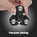MECULE Fidget Spinner EDC Toy Premium Hand Spinner Durable ABS Original Design Tri Spinner Relieves Stress and Anxiety, Black