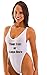 RELTANGL Women's One Piece High Cut Backless Thong Bathing Suits Swimsuits(FBA)