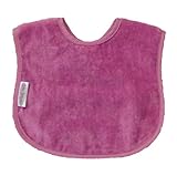 Silly Billyz Organic Cotton Bib, Plum, 3 mos - 3 yrs