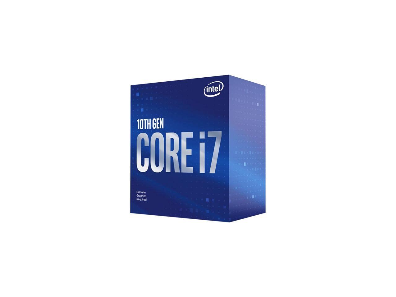 Procesador de escritorio Intel® Core™ i7-10700F 8 núcleos hasta 4,8 GHz Sin procesador Gráficos LGA1200 (chipset Intel® serie 400) 65W