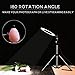 LED Ring Light with Stand, Table Top Halo Light Ring, Live Video Lighting Kit Bi-Color Dimmable CRI 90+ Adjustable w/Phone Holder, YouTube Studio Makeup (14 Inch)