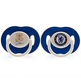 Chelsea F.c. Baby 2pk Soothers