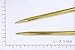 Addi Circular Lace Needle, 80cm x 5.0mm, Gold