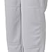 CHAMPRO Boys' Large Youth MVP Open Bottom Relaxed Fit Baseball Pants, Grey